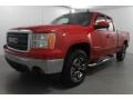 Fire Red 2007 GMC Sierra 1500 SLT Extended Cab 4x4