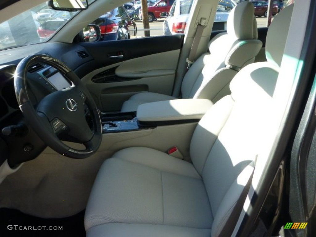 2009 GS 350 AWD - Smokey Granite Gray Mica / Light Gray photo #4