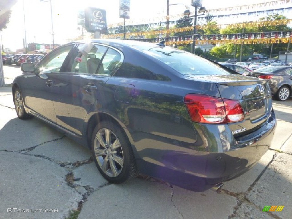 2009 GS 350 AWD - Smokey Granite Gray Mica / Light Gray photo #9