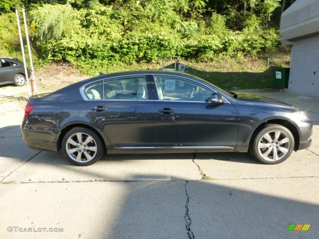 2009 GS 350 AWD - Smokey Granite Gray Mica / Light Gray photo #12