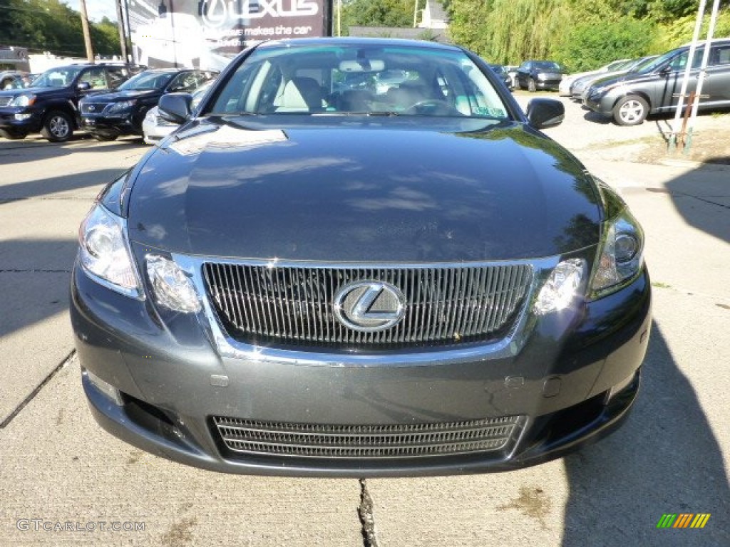 2009 GS 350 AWD - Smokey Granite Gray Mica / Light Gray photo #13
