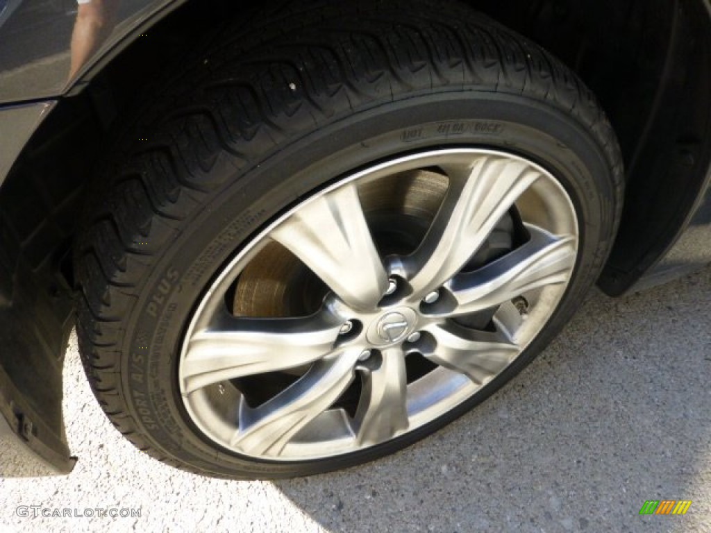 2009 GS 350 AWD - Smokey Granite Gray Mica / Light Gray photo #14