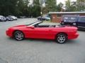 Bright Rally Red 2001 Chevrolet Camaro Convertible Exterior