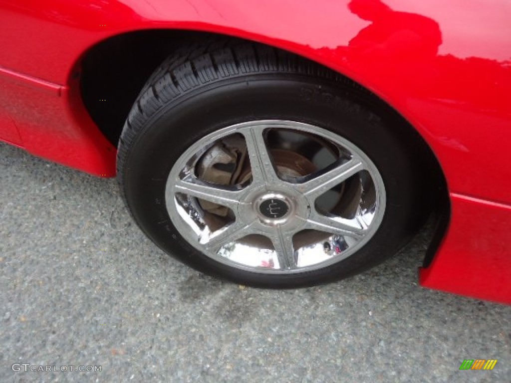 2001 Camaro Convertible - Bright Rally Red / Ebony photo #22