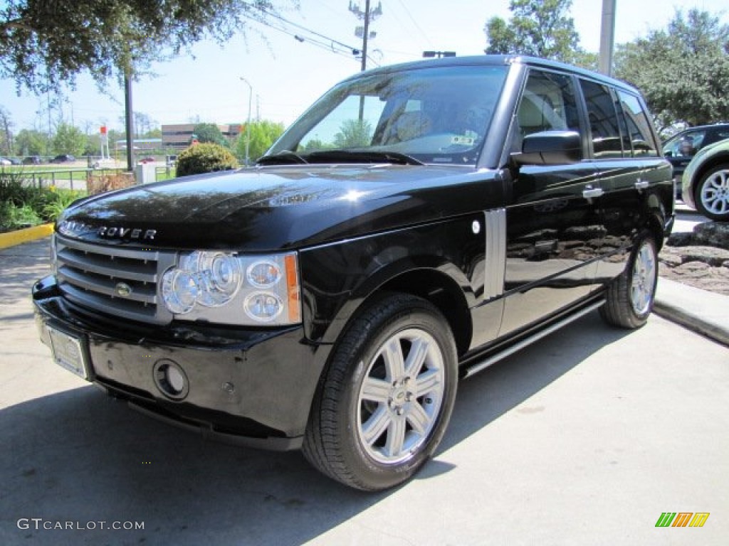 2007 Range Rover HSE - Java Black Pearl / Ivory/Black photo #5