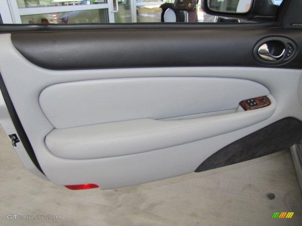 2005 Jaguar XK XKR Convertible Dove Door Panel Photo #71056499