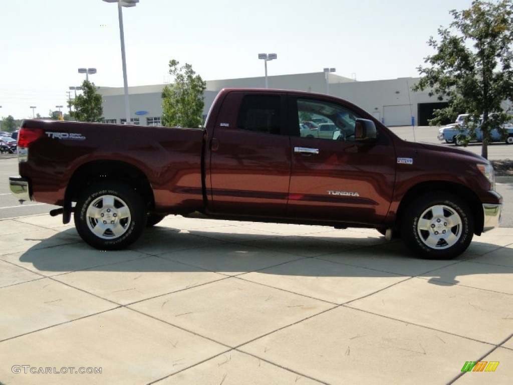 2007 Tundra SR5 TRD Double Cab - Salsa Red Pearl / Beige photo #4