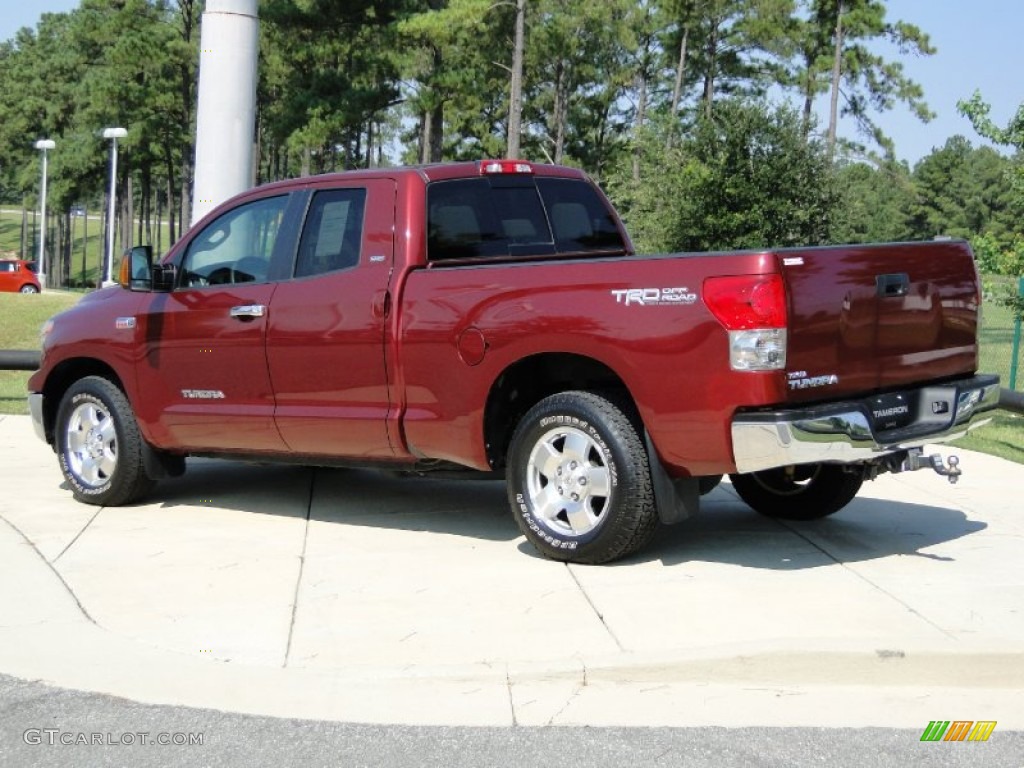 2007 Tundra SR5 TRD Double Cab - Salsa Red Pearl / Beige photo #6
