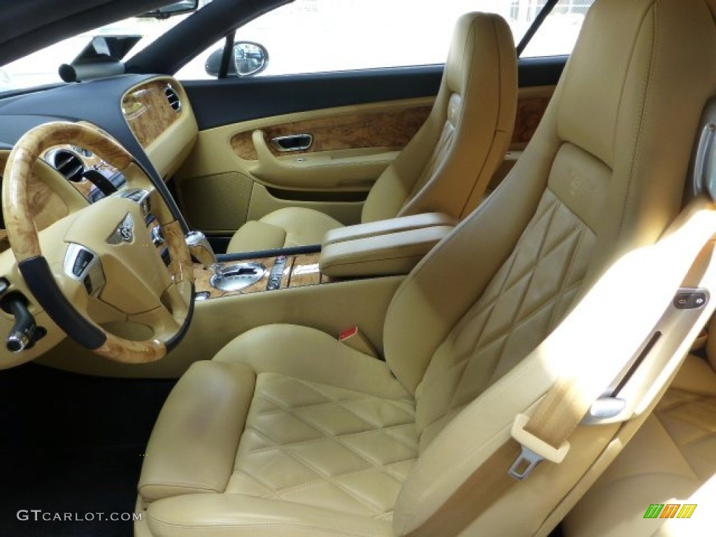 Saffron Interior 2008 Bentley Continental GT Speed Photo #71056877