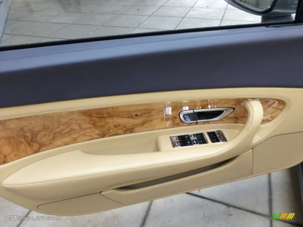 2008 Bentley Continental GT Speed Saffron Door Panel Photo #71056940