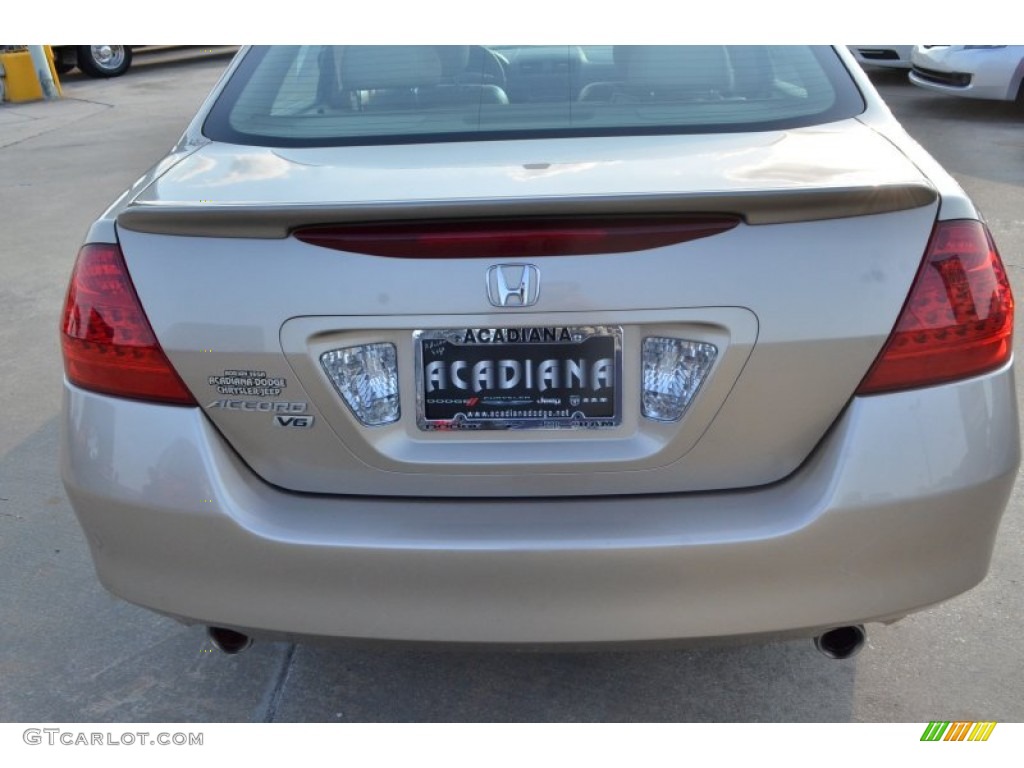 2007 Accord EX-L V6 Sedan - Desert Mist Metallic / Ivory photo #4