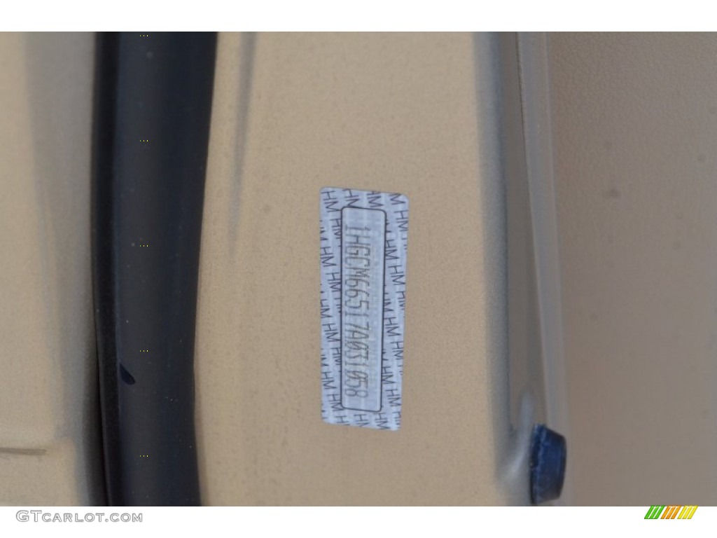 2007 Accord EX-L V6 Sedan - Desert Mist Metallic / Ivory photo #17