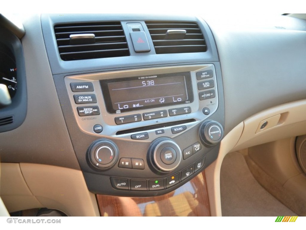 2007 Accord EX-L V6 Sedan - Desert Mist Metallic / Ivory photo #22