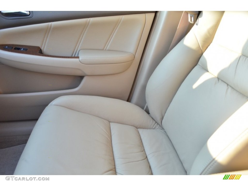 2007 Accord EX-L V6 Sedan - Desert Mist Metallic / Ivory photo #24