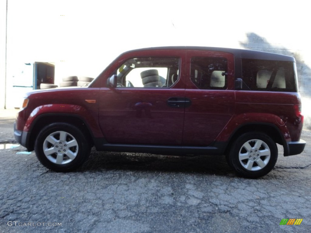 2011 Element EX 4WD - Tango Red Pearl / Gray photo #8