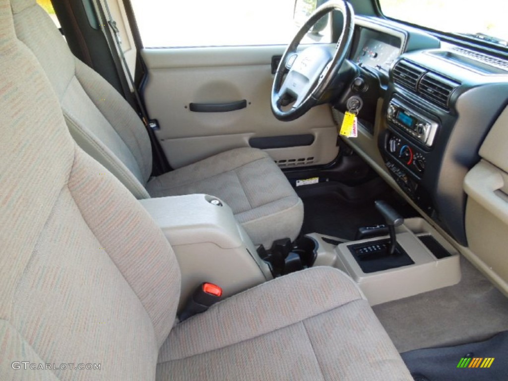 2005 Wrangler Rubicon 4x4 - Patriot Blue Pearl / Khaki photo #19