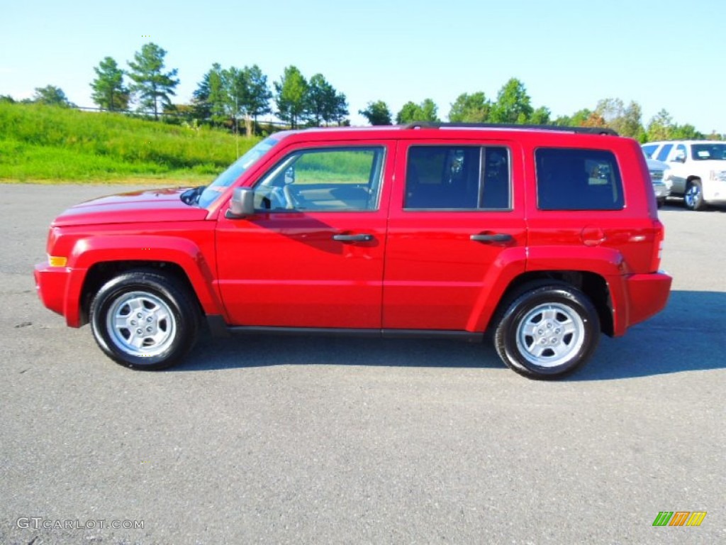Red Crystal Pearl 2008 Jeep Patriot Sport Exterior Photo #71057984