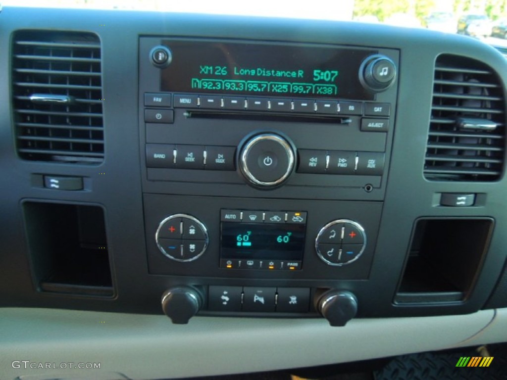 2009 Silverado 1500 LT Extended Cab - Black / Light Titanium photo #11