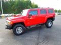 Victory Red 2006 Hummer H3 Standard H3 Model Exterior