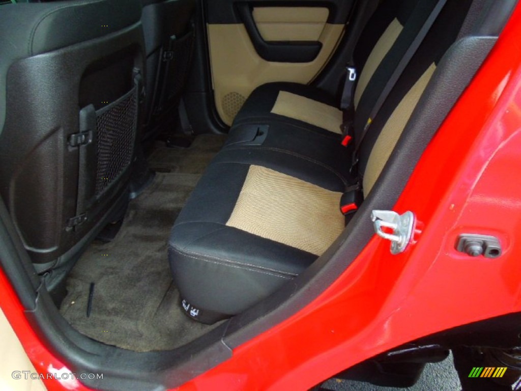 Ebony Black/Light Cashmere Beige Interior 2006 Hummer H3 Standard H3 Model Photo #71059532