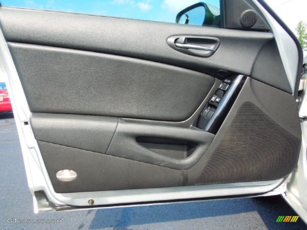 2004 Mazda RX-8 Grand Touring Black Door Panel Photo #71059655