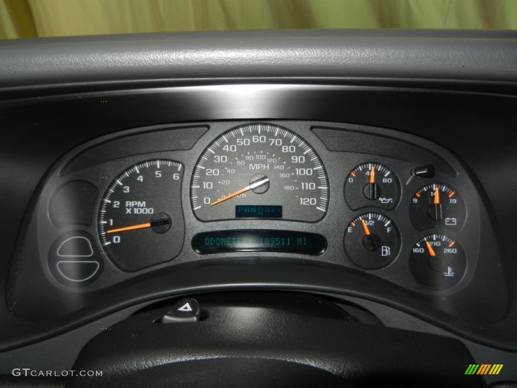2003 Chevrolet Silverado 1500 LS Regular Cab Gauges Photo #71059802