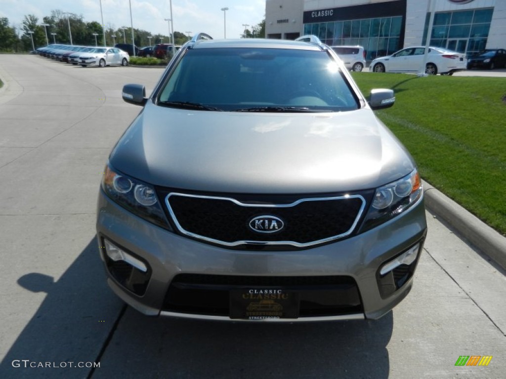 2012 Sorento SX V6 AWD - Titanium Silver / Black photo #8