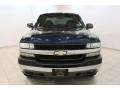 2002 Indigo Blue Metallic Chevrolet Silverado 2500 LS Extended Cab  photo #2