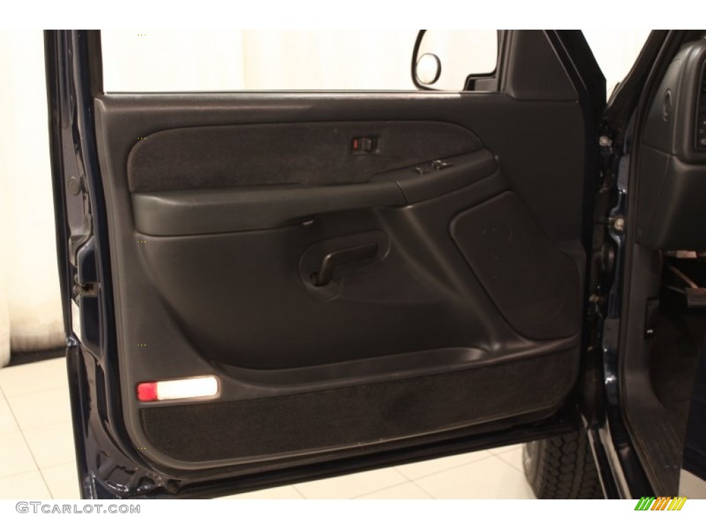 2002 Silverado 2500 LS Extended Cab - Indigo Blue Metallic / Graphite photo #5