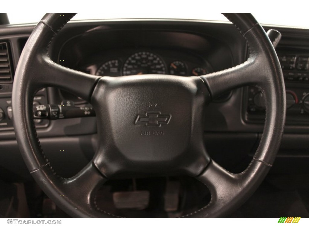 2002 Silverado 2500 LS Extended Cab - Indigo Blue Metallic / Graphite photo #7