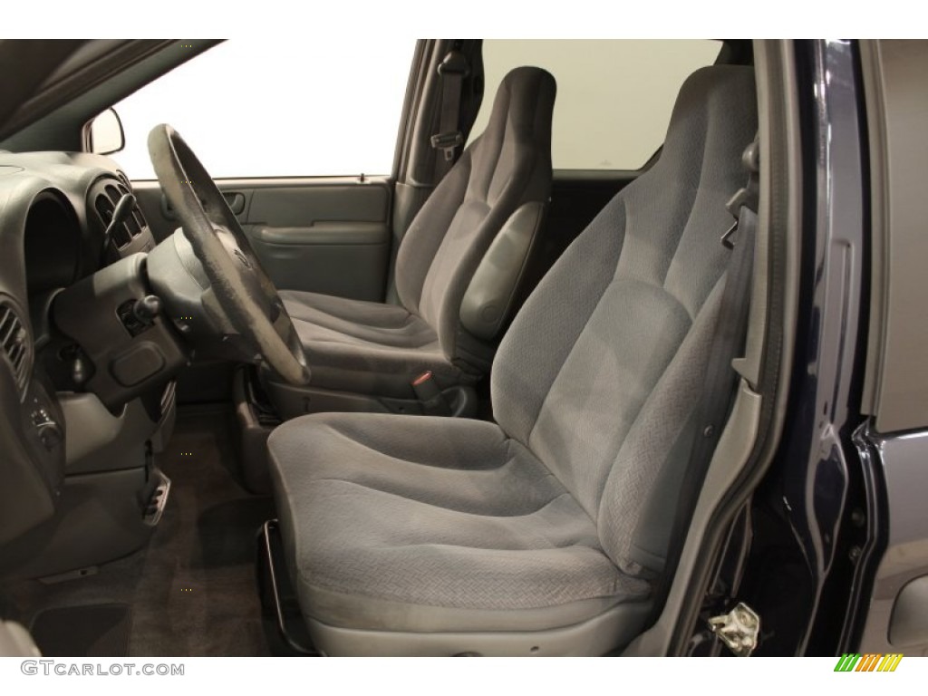 Medium Slate Gray Interior 2004 Dodge Caravan SE Photo #71060933