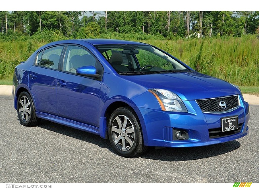 Metallic Blue 2011 Nissan Sentra 2.0 SR Exterior Photo #71063914