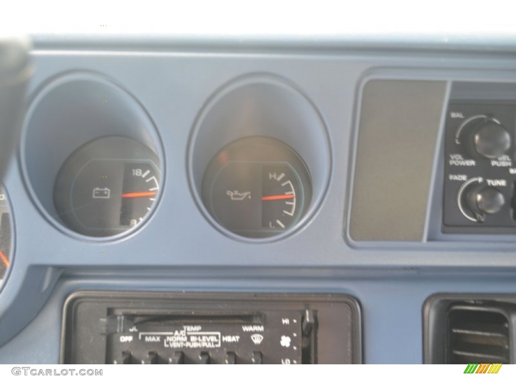 1994 Dodge Ram Van B350 Passenger Wagon Gauges Photo #71063950