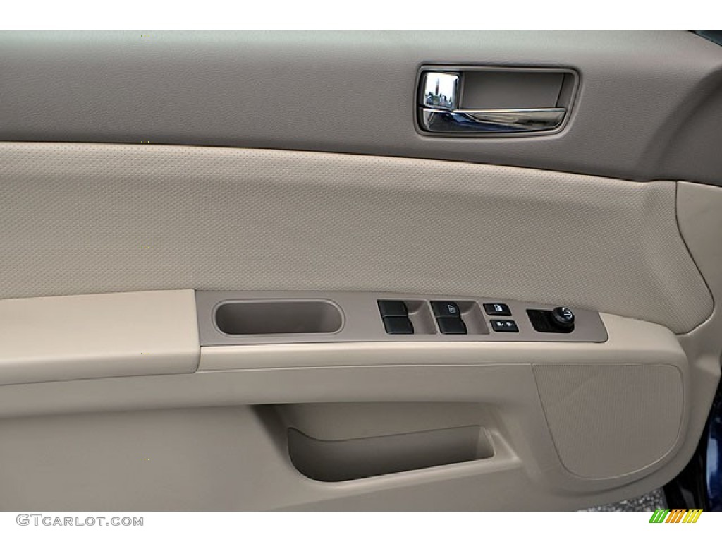 2012 Sentra 2.0 SL - Blue Onyx / Beige photo #8