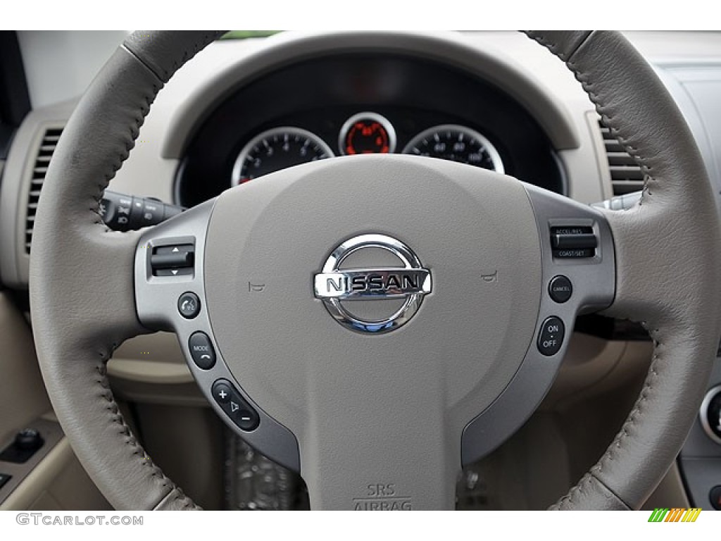 2012 Sentra 2.0 SL - Blue Onyx / Beige photo #18