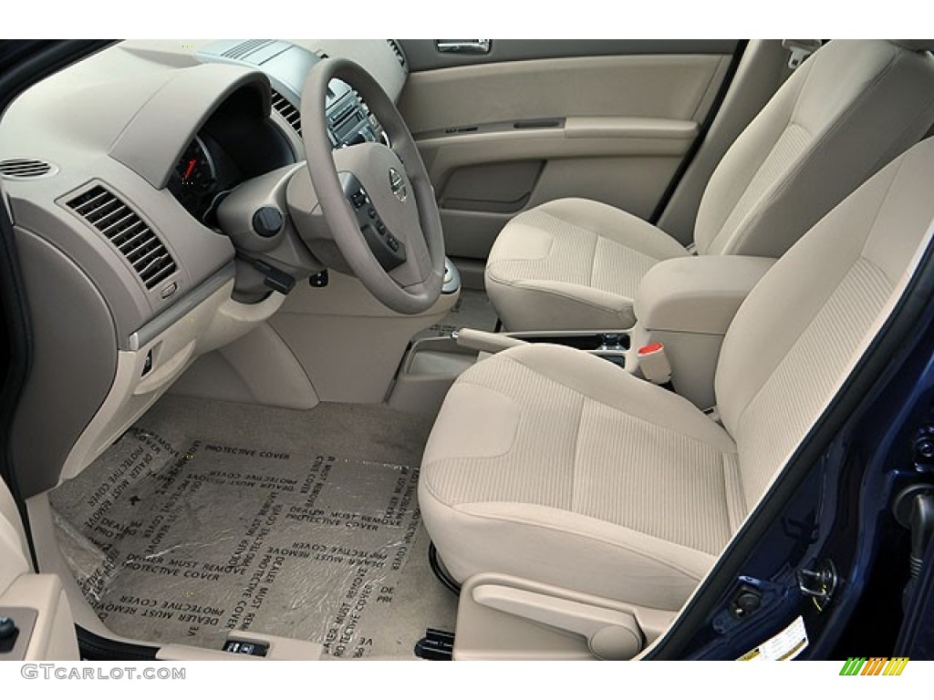 Beige Interior 2012 Nissan Sentra 2.0 S Photo #71064319