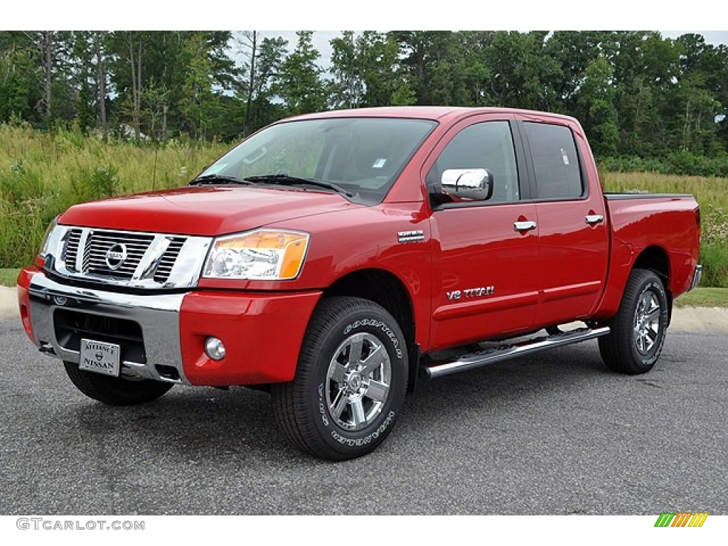 2012 Nissan Titan SV Heavy Metal Chrome Edition Crew Cab 4x4 Exterior Photos
