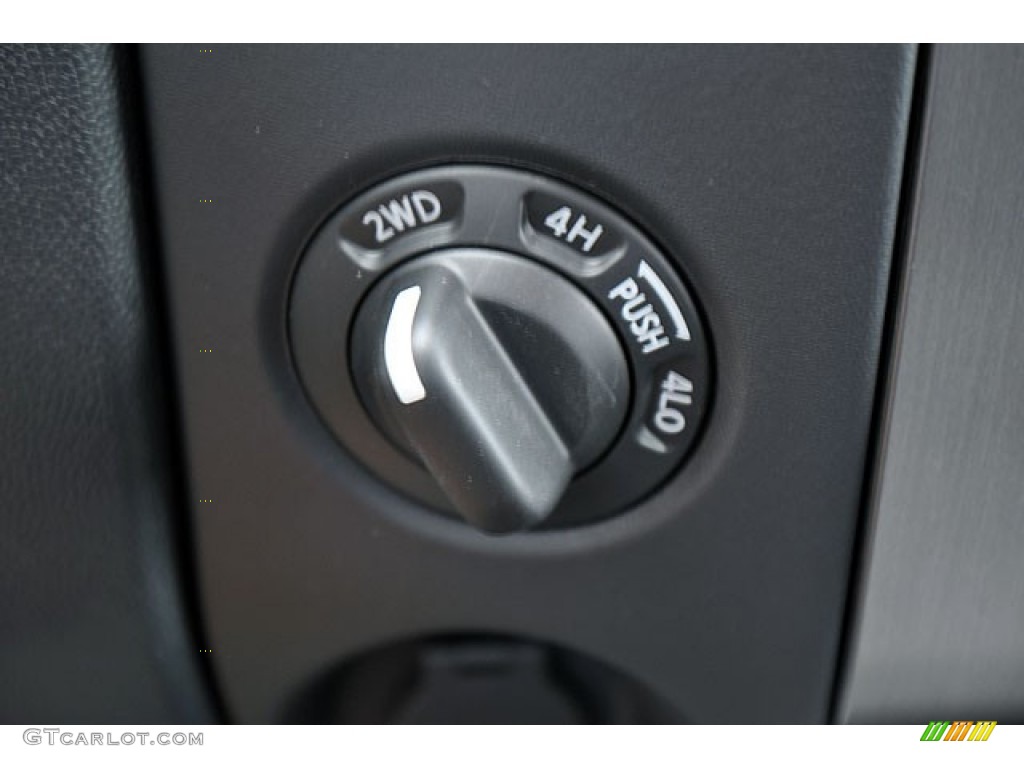 2012 Nissan Titan SV Heavy Metal Chrome Edition Crew Cab 4x4 Controls Photo #71064964