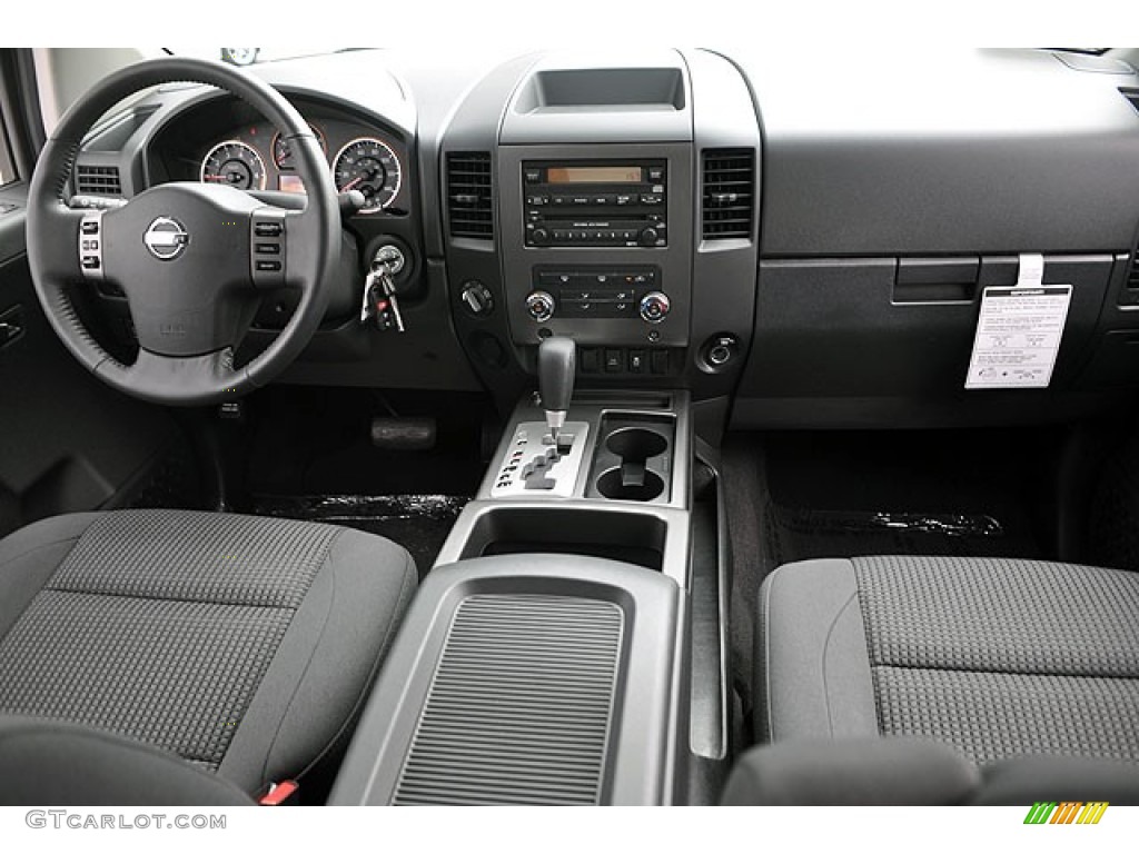 2012 Nissan Titan SV Heavy Metal Chrome Edition Crew Cab 4x4 Dashboard Photos