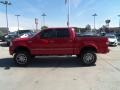 2007 Bright Red Ford F150 Lariat SuperCrew 4x4  photo #7