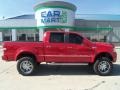 2007 Bright Red Ford F150 Lariat SuperCrew 4x4  photo #24