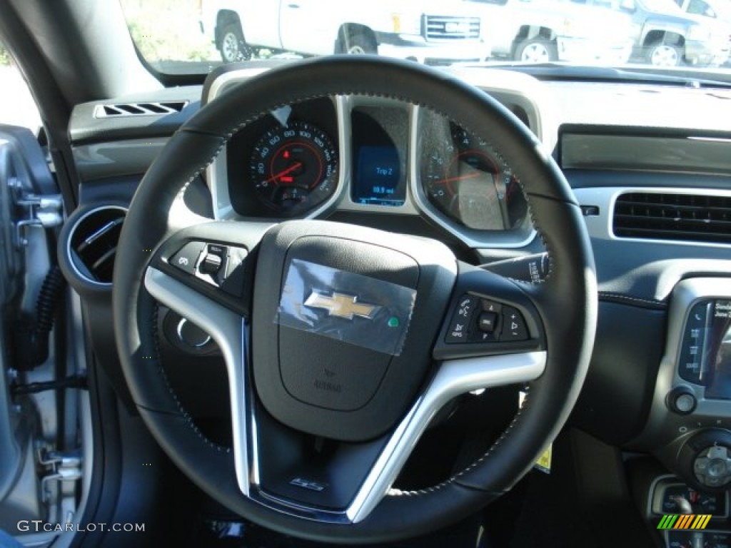 2013 Chevrolet Camaro SS/RS Coupe Black Steering Wheel Photo #71066290