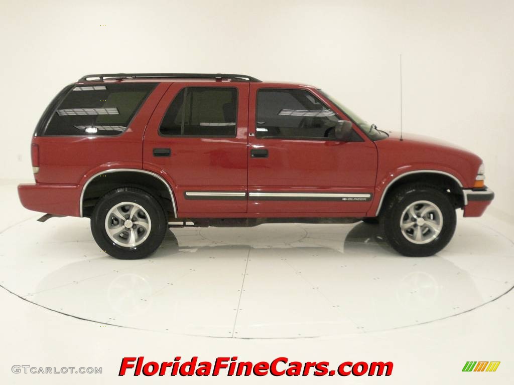 2000 Blazer LS - Victory Red / Medium Gray photo #4