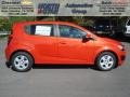 Inferno Orange Metallic - Sonic LS Hatch Photo No. 1