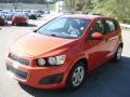 Inferno Orange Metallic - Sonic LS Hatch Photo No. 4