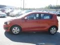 Inferno Orange Metallic - Sonic LS Hatch Photo No. 5
