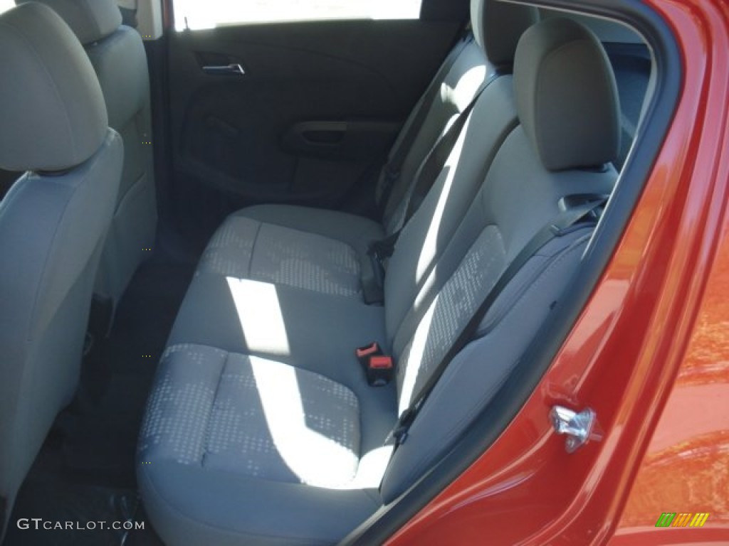 2013 Chevrolet Sonic LS Hatch Rear Seat Photo #71067127