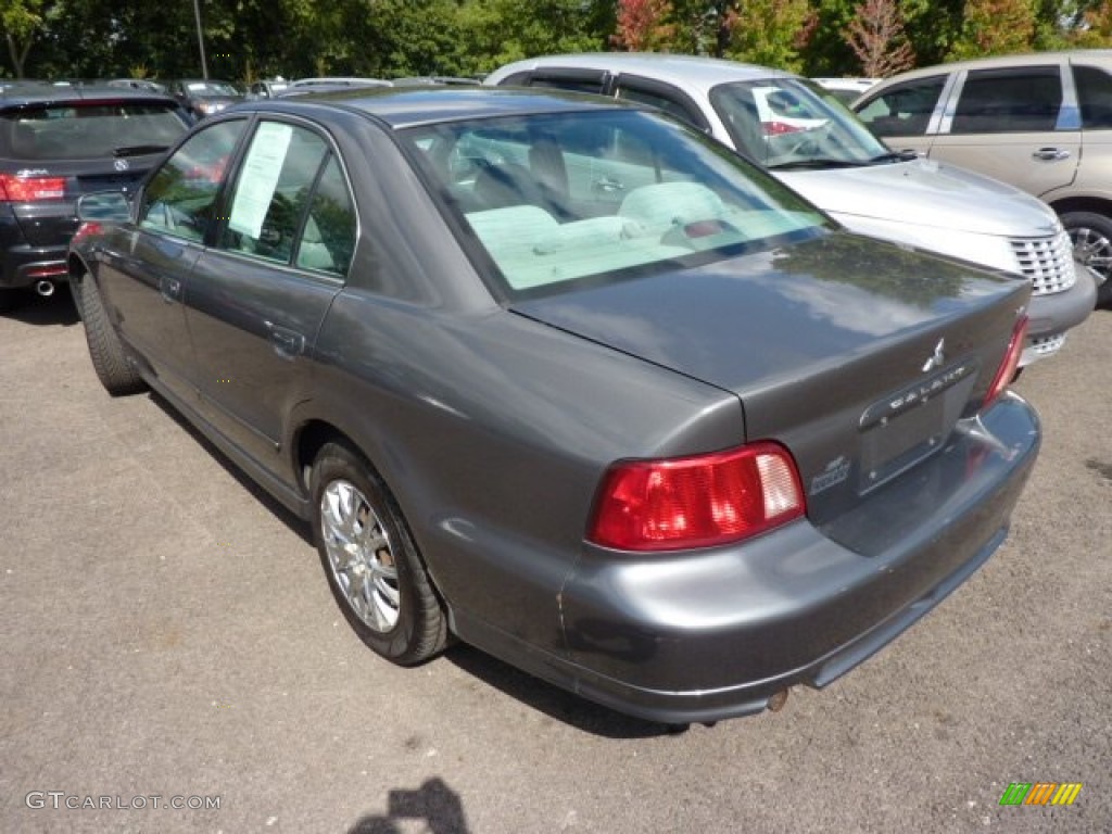 2003 Galant ES - Titanium Gray Pearl / Gray photo #3
