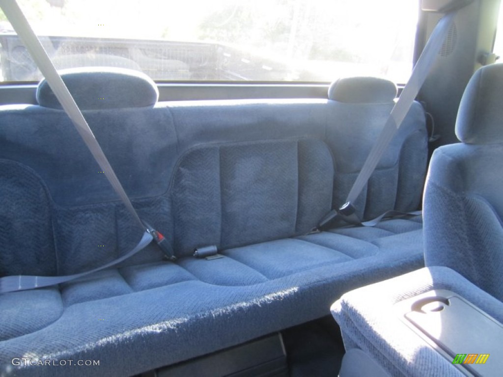 2000 Silverado 2500 LS Extended Cab 4x4 - Indigo Blue Metallic / Blue photo #35