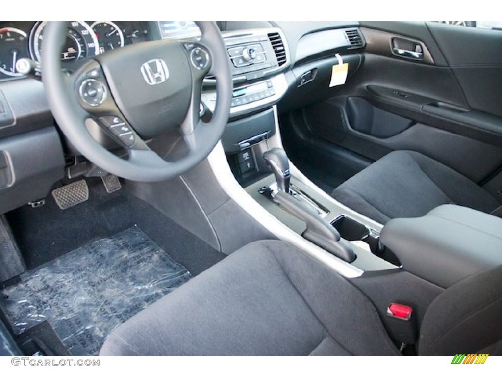 Black Interior 2013 Honda Accord EX Sedan Photo #71068711